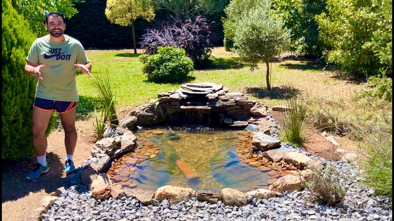 Estanque para jardin facíl y rapido