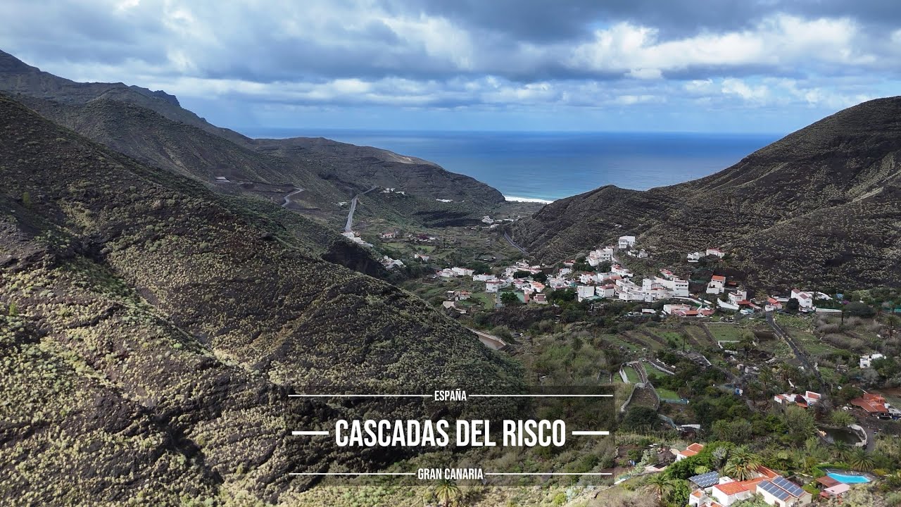 Look How El Risco De Gran Canaria Transforms During The Rain Season | Drone Footage | DJI Mini 4 Pro