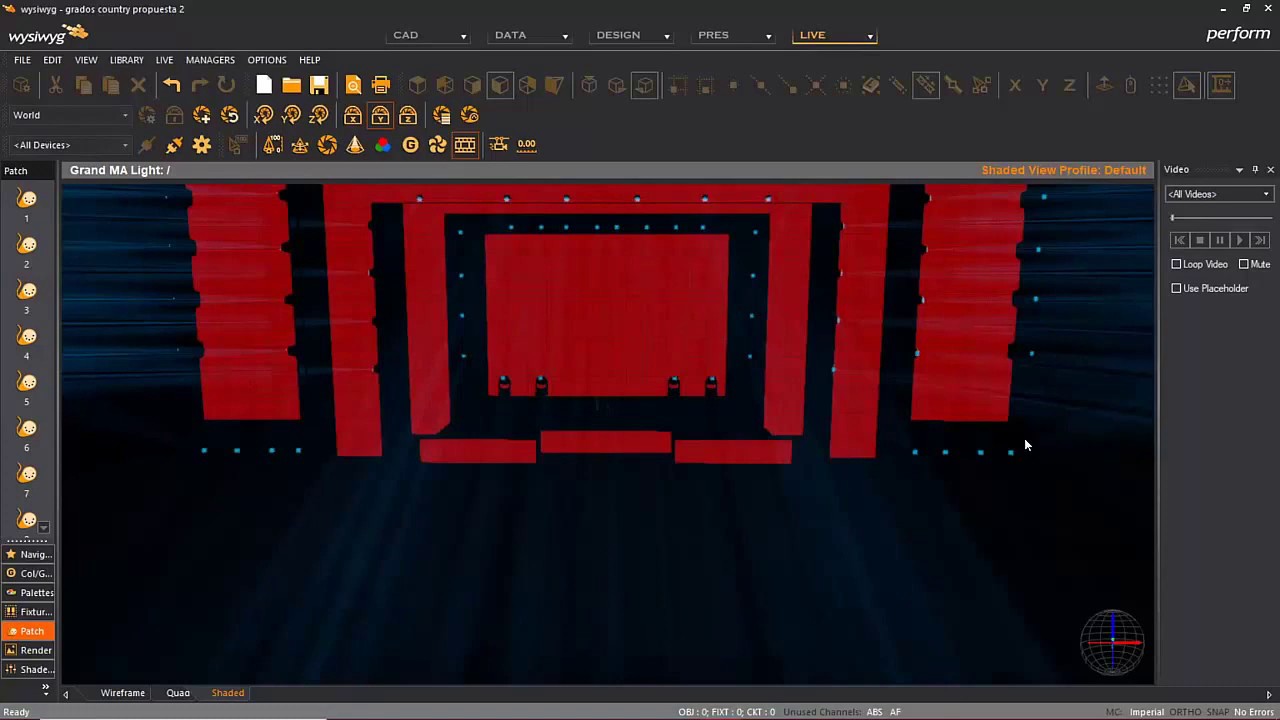 WYSIWYG R40 DMX LED SCREEN ,OBJETOS