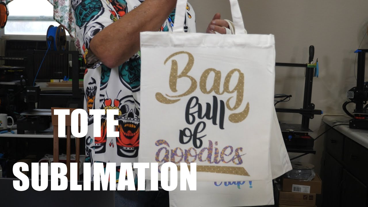 Как наносить сублимацию на сумки