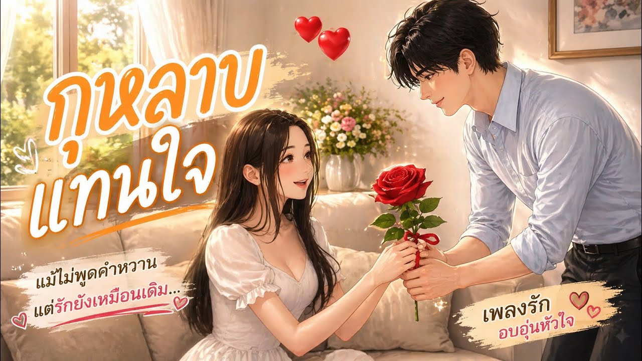เพลง กุหลาบแทนใจ แม้ไม่พูดคำหวาน แต่รักยังเหมือนเดิมทุกปี / FromMyHeart