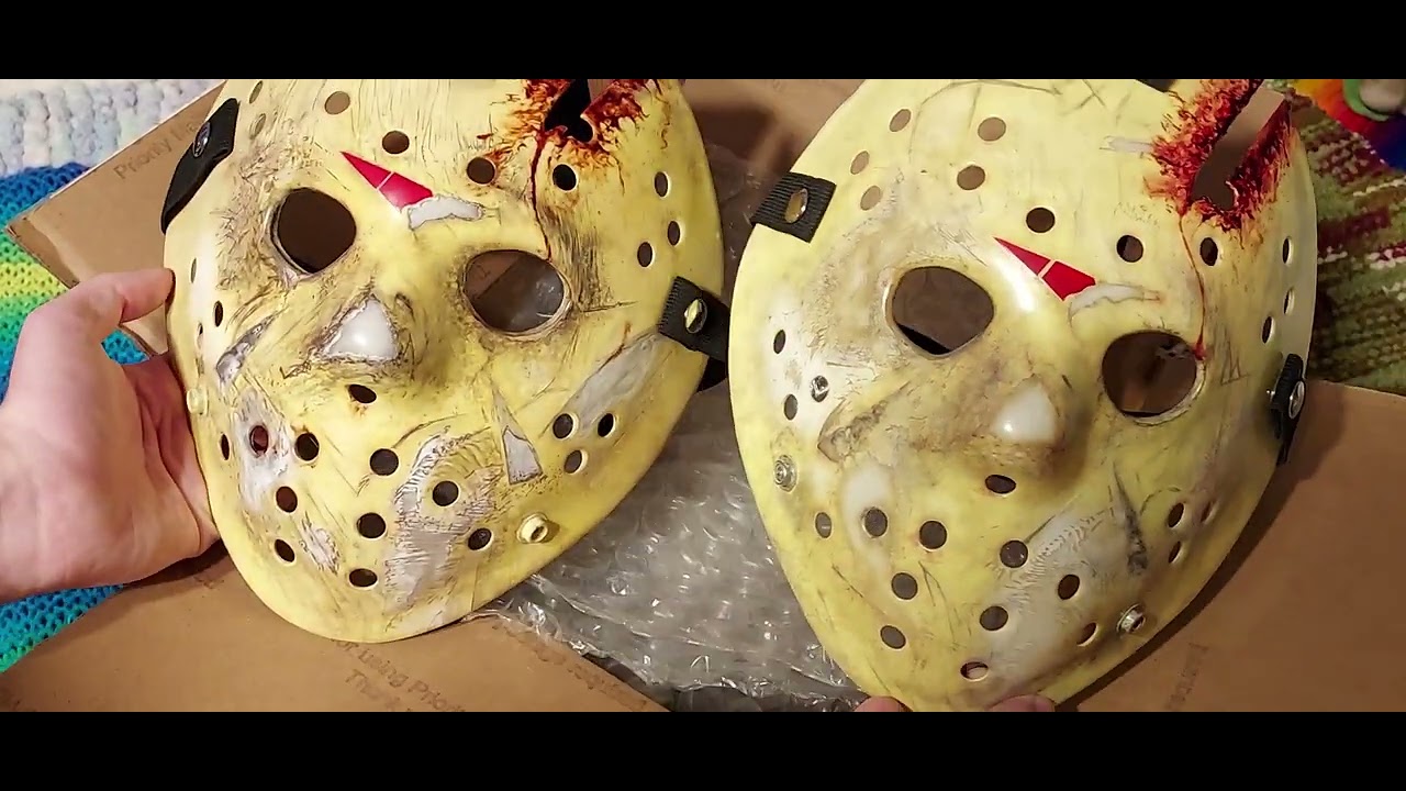 Friday the 13th Hockey Mask Lot Unboxing!