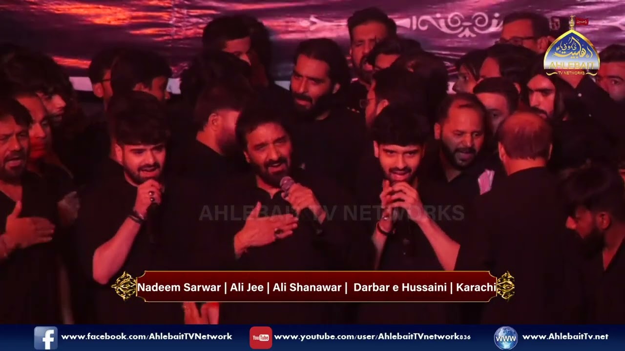 Nadeem Sarwar | Ali Shanawar | Ali Jee | Shahadat Imam Hassan AS | 28 Safar 1447, Malir Karachi 2025