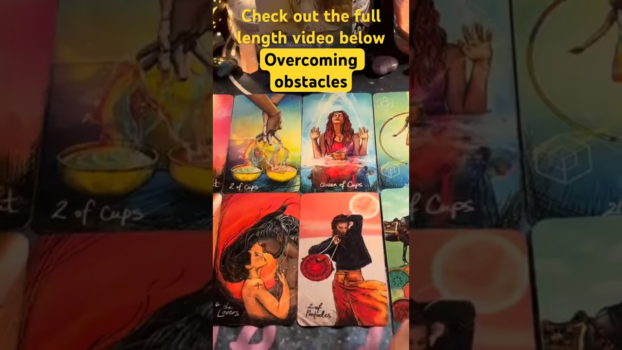 ❤️🔮Overcoming obstacles❤️ #shorts #tarot