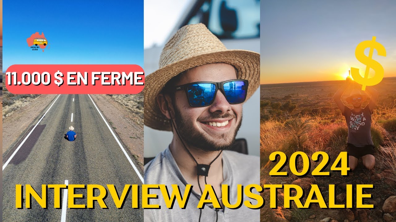 PVT AUSTRALIE : TÉMOIGNAGE COMPLET avec TOM : travail, salaires, achat d'un 4*4, ferme et amour ...