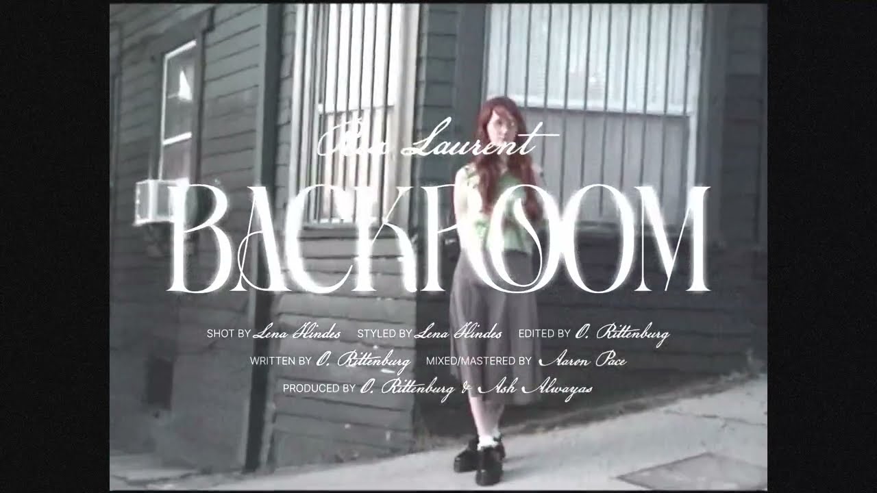 Rex Laurent - Backroom (Official Music Video)