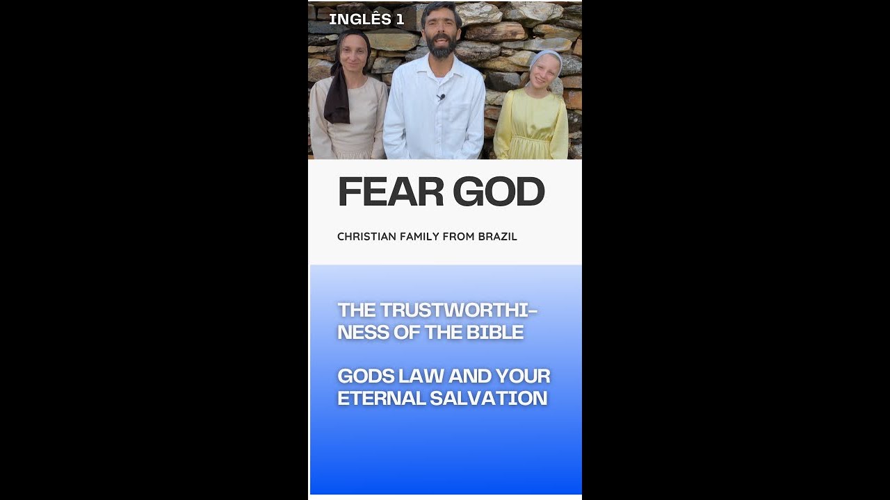 Fear God English 1 Inglês