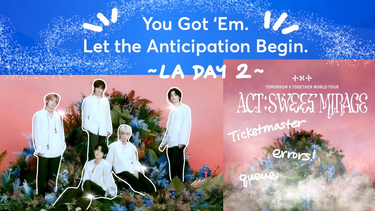 I GOT TXT TICKETS IN 10 MINUTES!😱 2023 ACT: SWEET MIRAGE TOUR CONCERT BUYING EXPERIENCE MOA PRESALE
