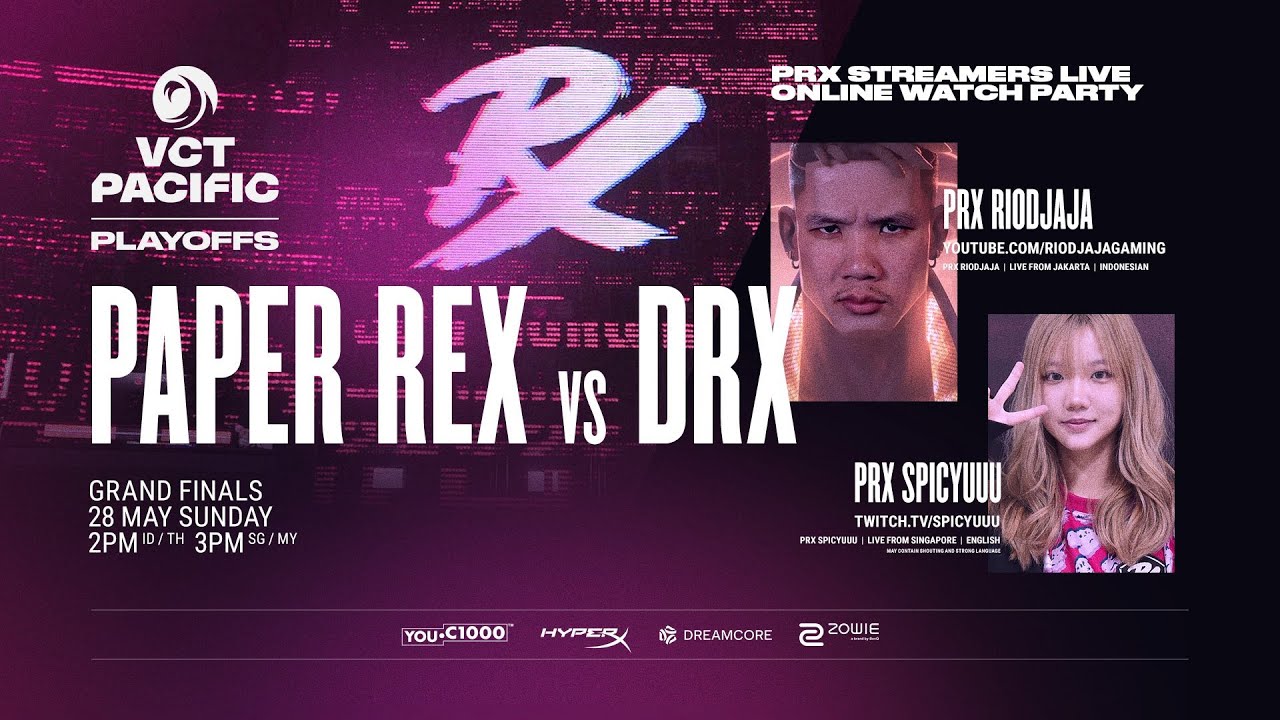 GRAND FINAL! Paper Rex vs DRX ! #VCTPASIFICWATCH #VCTID