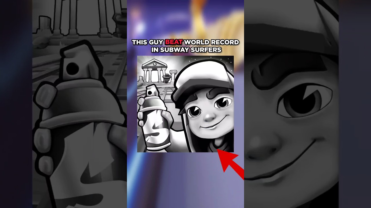 A SUBWAY SURFER WORLD RECORD THAT IS IMPOSSIBLE TO BEAT #subwaysurfers #mobilegame #gamingshorts