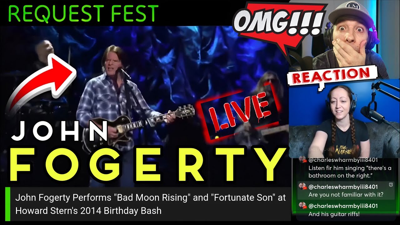 JOHN  FOGERTY PLAYS HIS 2 BIGGEST HITS LIVE [TRIPLE REACTION]
