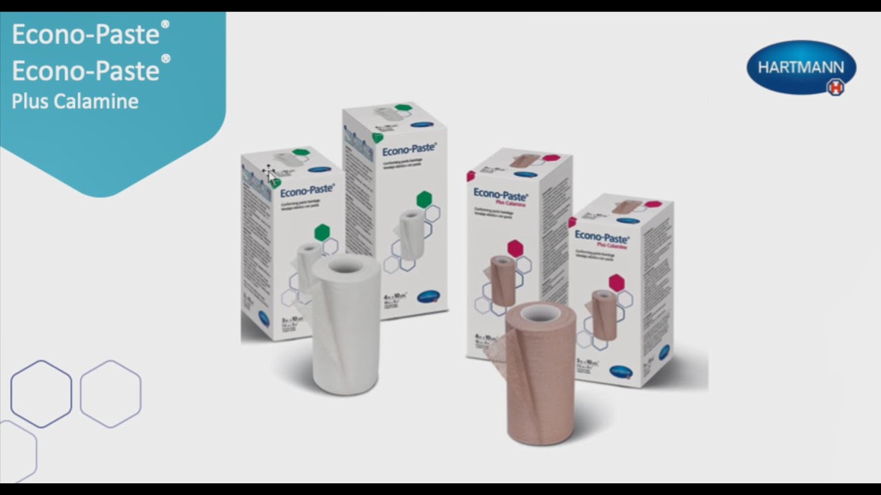 Application of Econo-Paste® Unna Boot