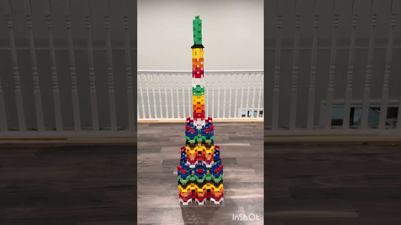 5 minutes of dominoes #tripdomino #satisfying #domino