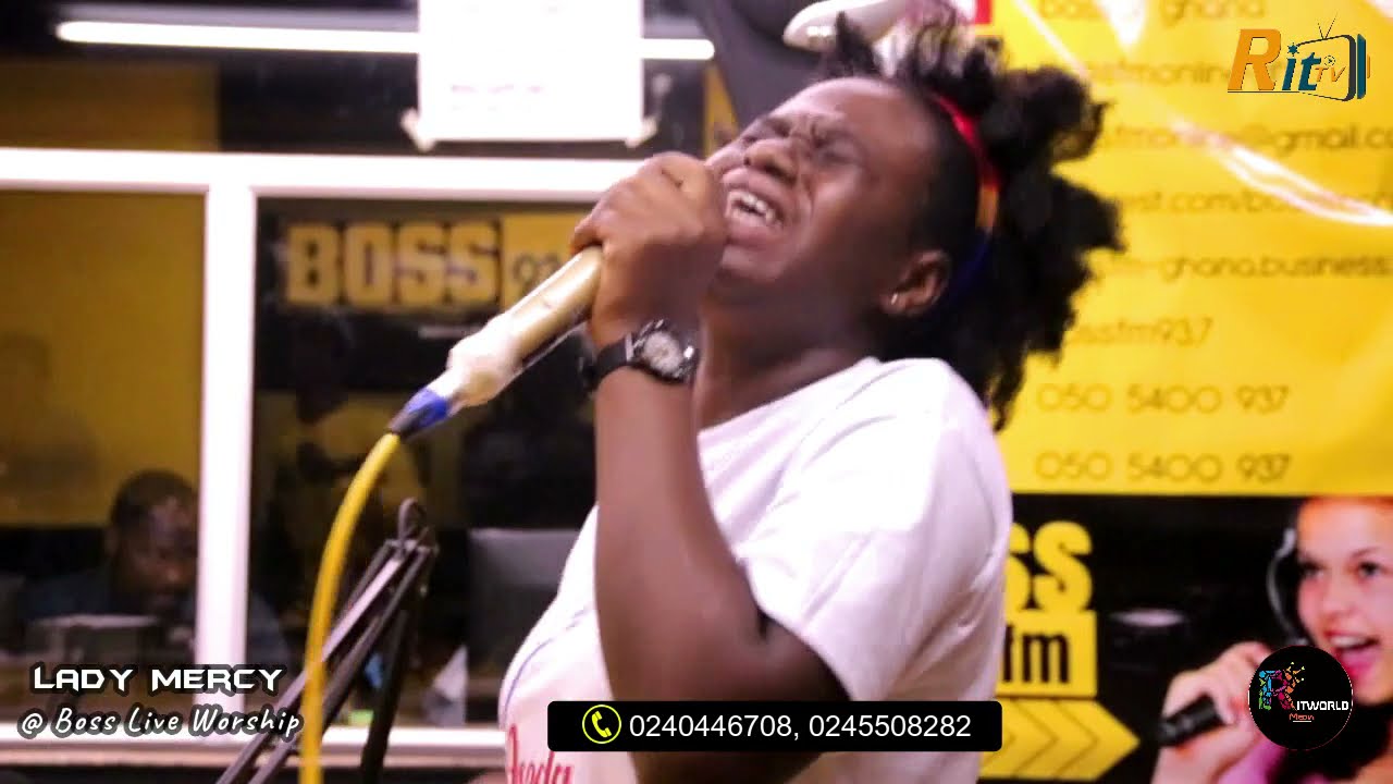 Lady Mercy On Boss Live Worship. Powerful Song selections