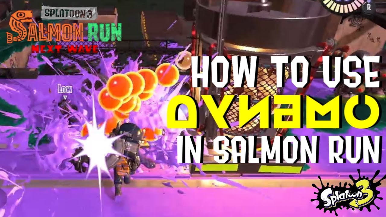 Weapon Guide: Dynamo Roller in Salmon Run (Splatoon 3)