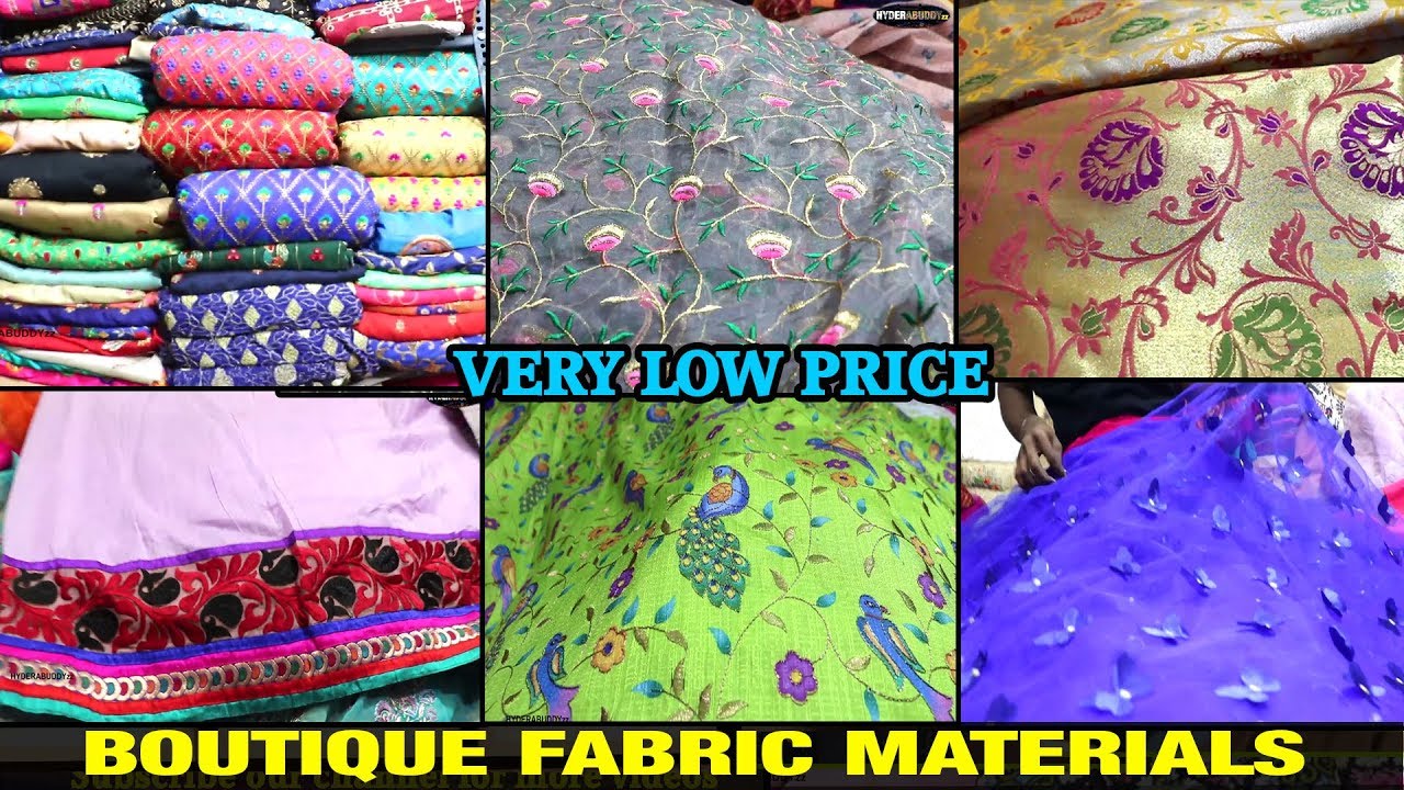 FAbric & Designer Dress Material \\ Banaras, Silk, Creap, Tissue organza fabric, dupatta
