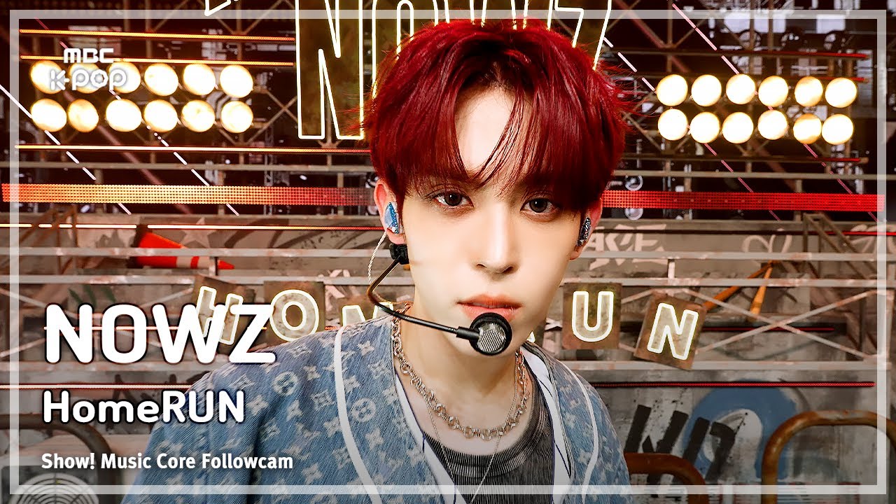 [#음중팔로우캠4K] NOWZ (나우즈) – HomeRUN | 쇼! 음악중심 | MBC251129