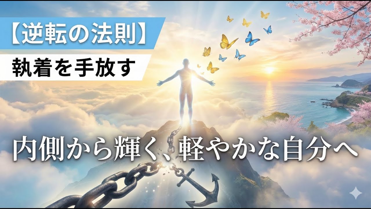 【人生を変える】逆転の法則！発想の転換が人生を変える！