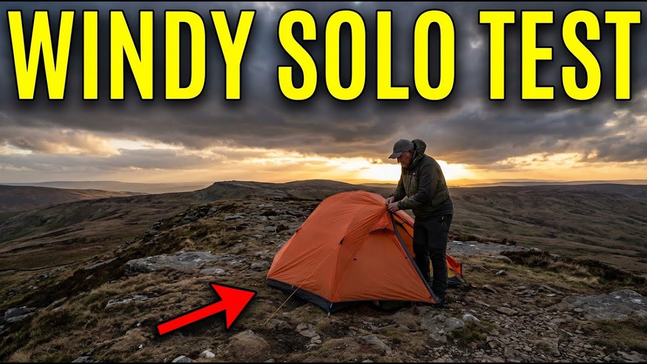 High Cup Nick Solo Camp - The Ultimate Wild Camping Test