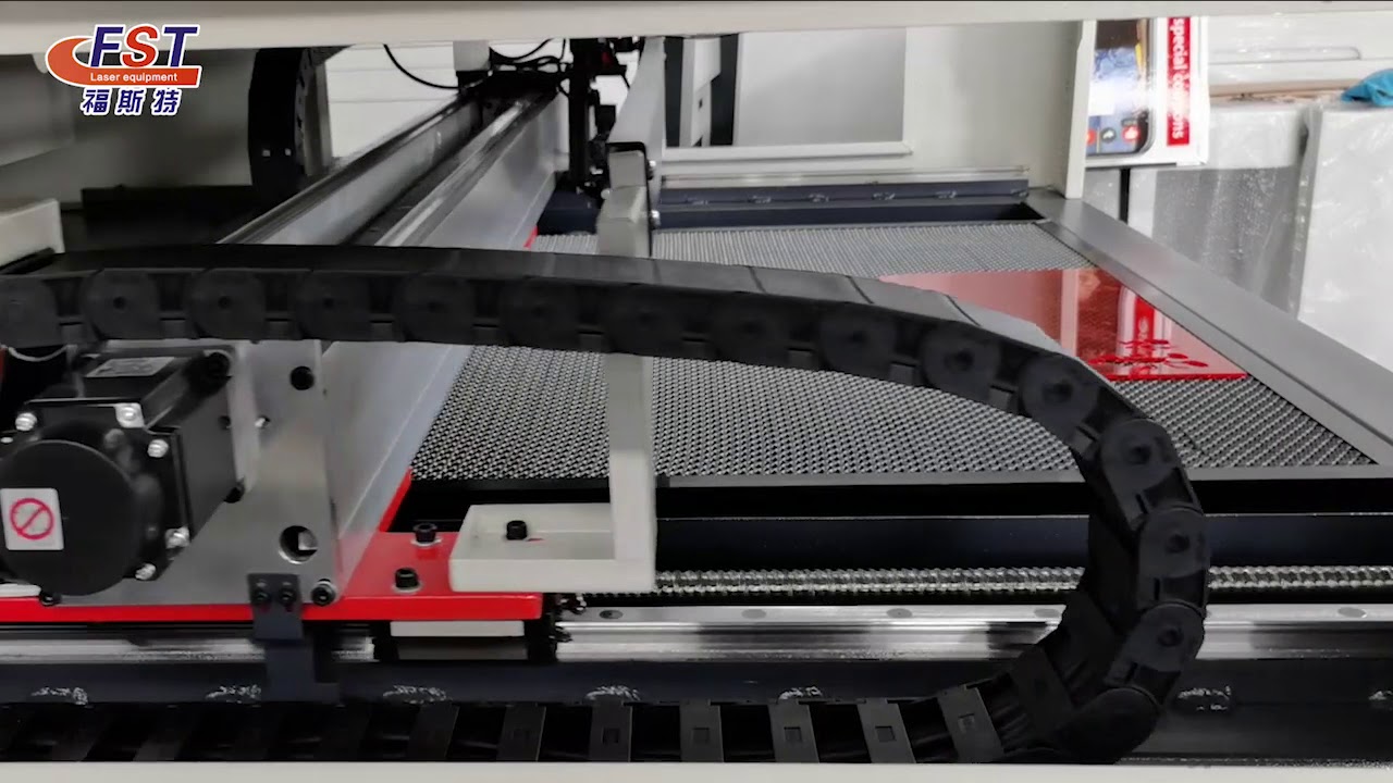 High precision servo motors grinding ball screw co2 laser cutting machine