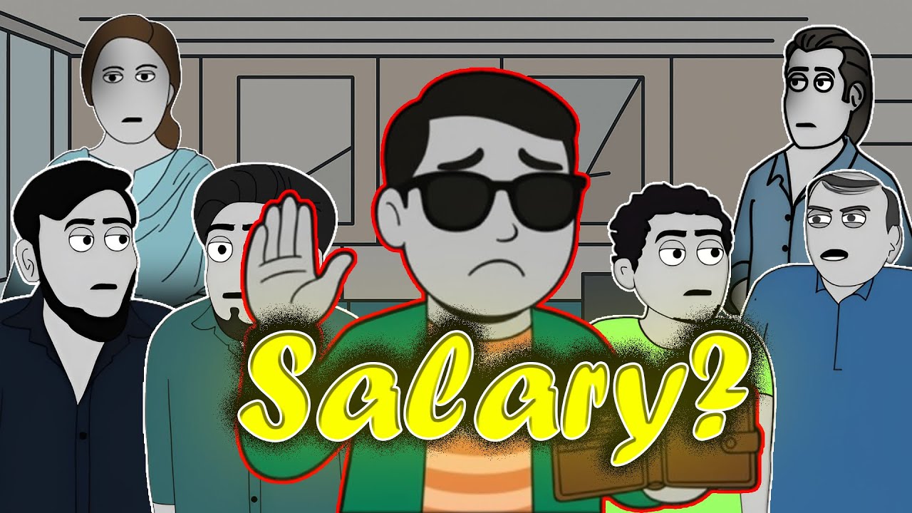 Salary ky Din 🤣🤣 | Animated Comedy | Uzair (Pakistani Animator)
