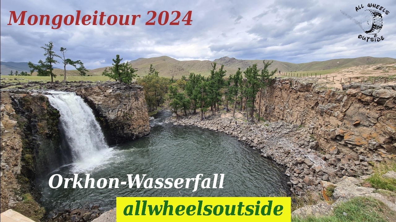 Mongolei-Tour 2024; Orkhon Waterfall
