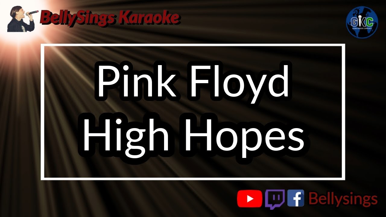 Pink Floyd - High Hopes (Karaoke)