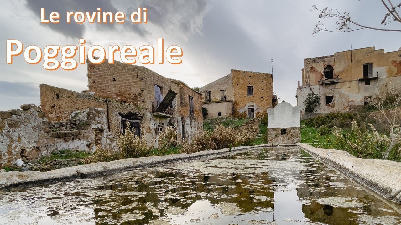 Le rovine di Poggioreale #sicilia #sicily #poggioreale #belice #rovine #terremoto #drone #cinematic