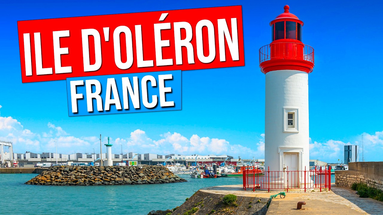 ILE D'OLERON - FRANCE  (Tour of the island of Oléron, France in 4K)