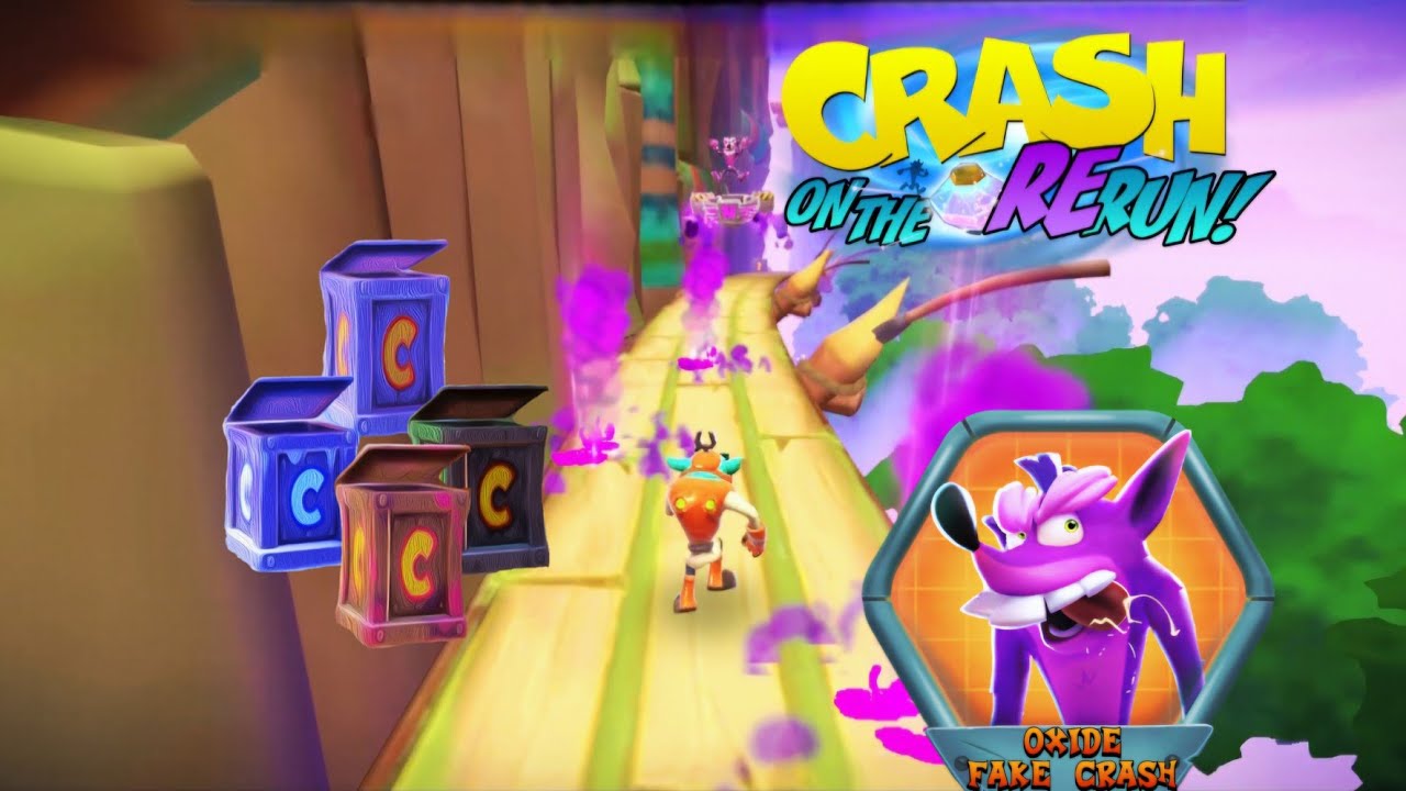 Crash Bandicoot On The ReRun: Part 35: Oxide Fake Crash