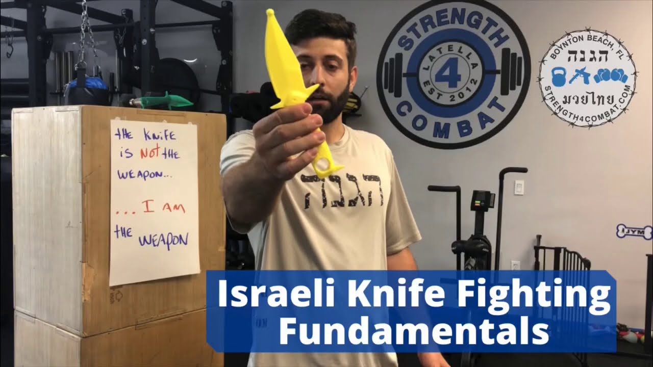 Israeli Knife Fighting Fundamentals | HaganaH Black Belt Explains