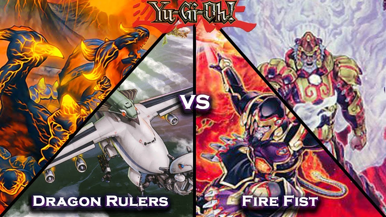 Yu-Gi-Oh! Retro Duel #61 Full Force Dragon Rulers (2013) vs. Fire Fists (2013) - YGOPRO Duels