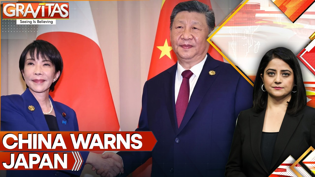 Beijing Warns Tokyo, Urges Takaichi to Retract Comments on Taiwan | GRAVITAS