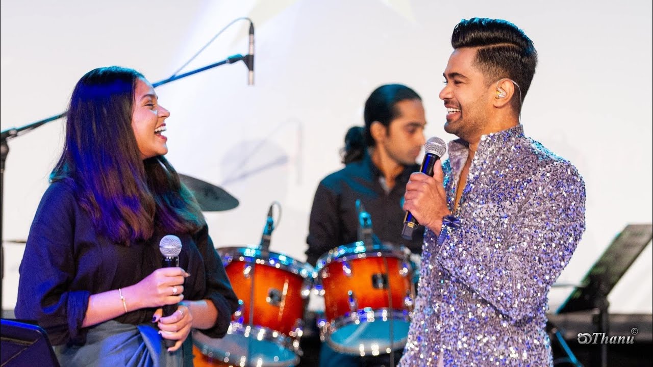 බිංදු බිංදු මල් වැස්සේ ..❤️| Raween Kanishka & Sharanya Jayakody