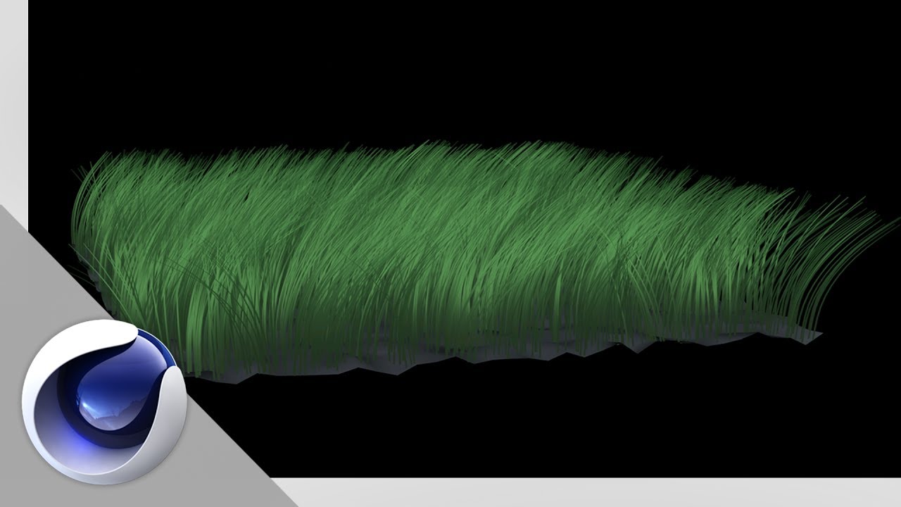 Cinema 4D - Make grass in 2 minutes
