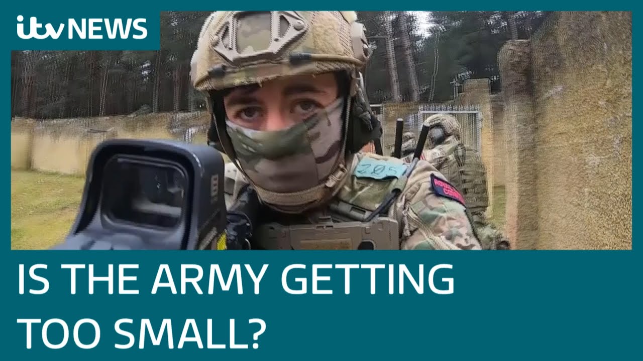 Is the UK army getting too small as it makes way for drones and technology? | ITV News