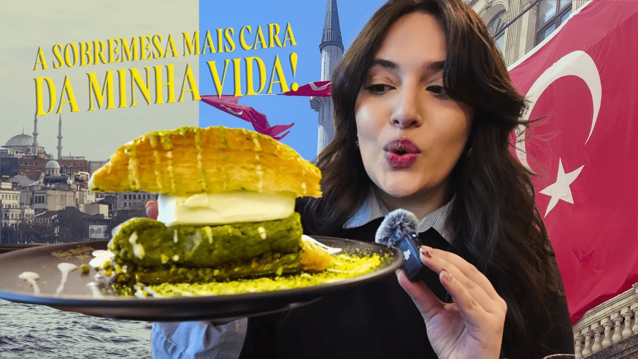 Istambul: comidas tradicionais turcas, street food e a sobremesa mais cara de nossas vidas!