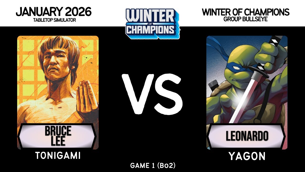 Bruce Lee (Tonigami) vs Leonardo (Yagon) │ Winter of Champions '26 │ Group Stage │ Game 1