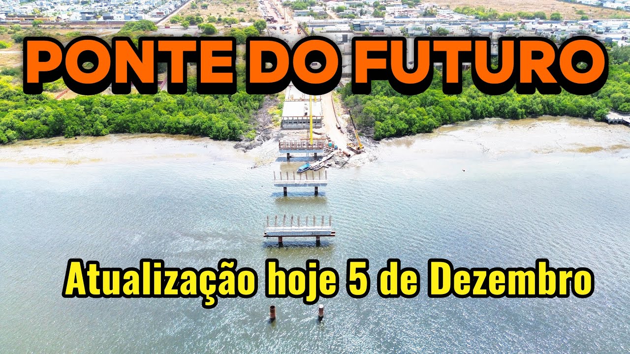 Ponte que vai ligar Cabedelo,Santa Rita e Lucena