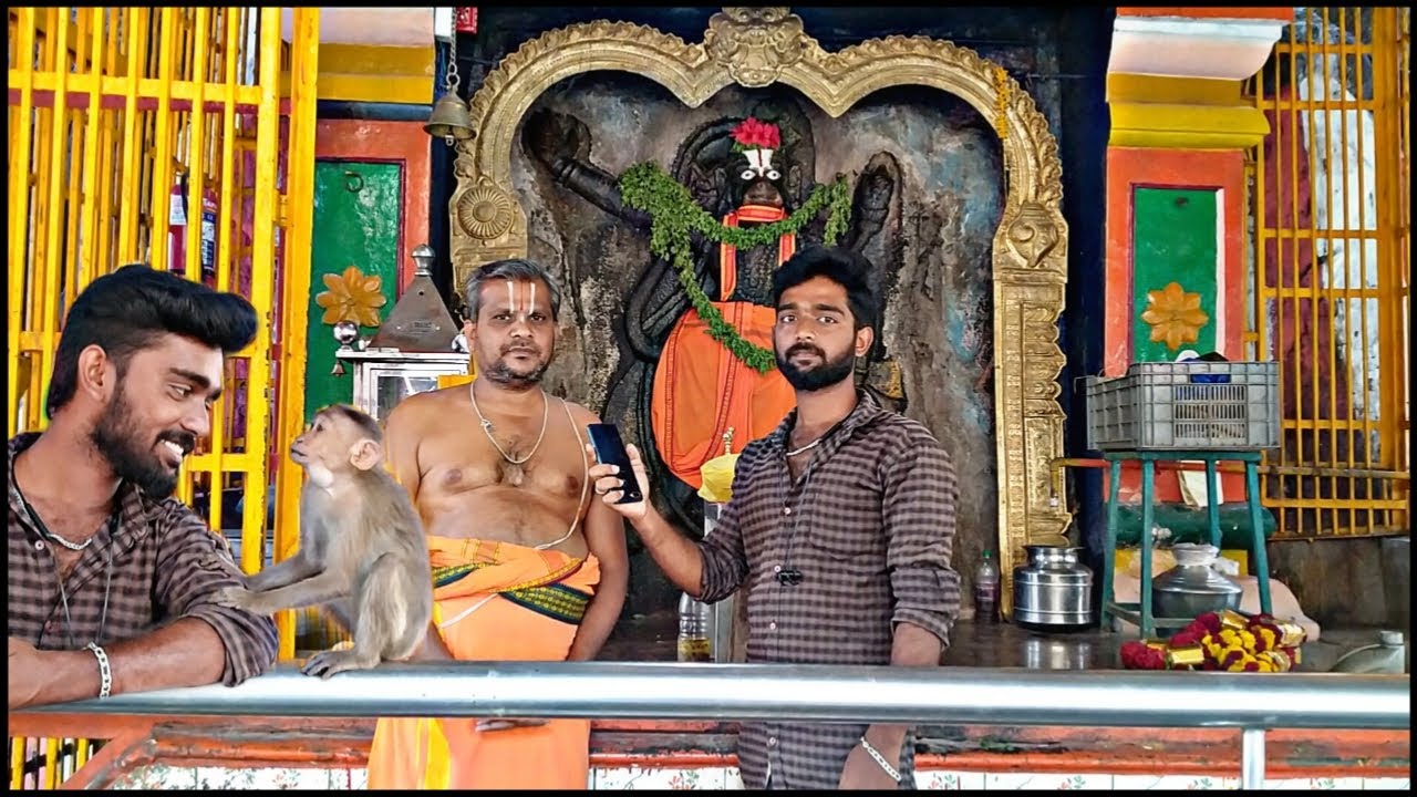 Muthampatti Veera Anjaneyar Temple | அதிசய நேர்முக கடவுள் | Vijay_VY