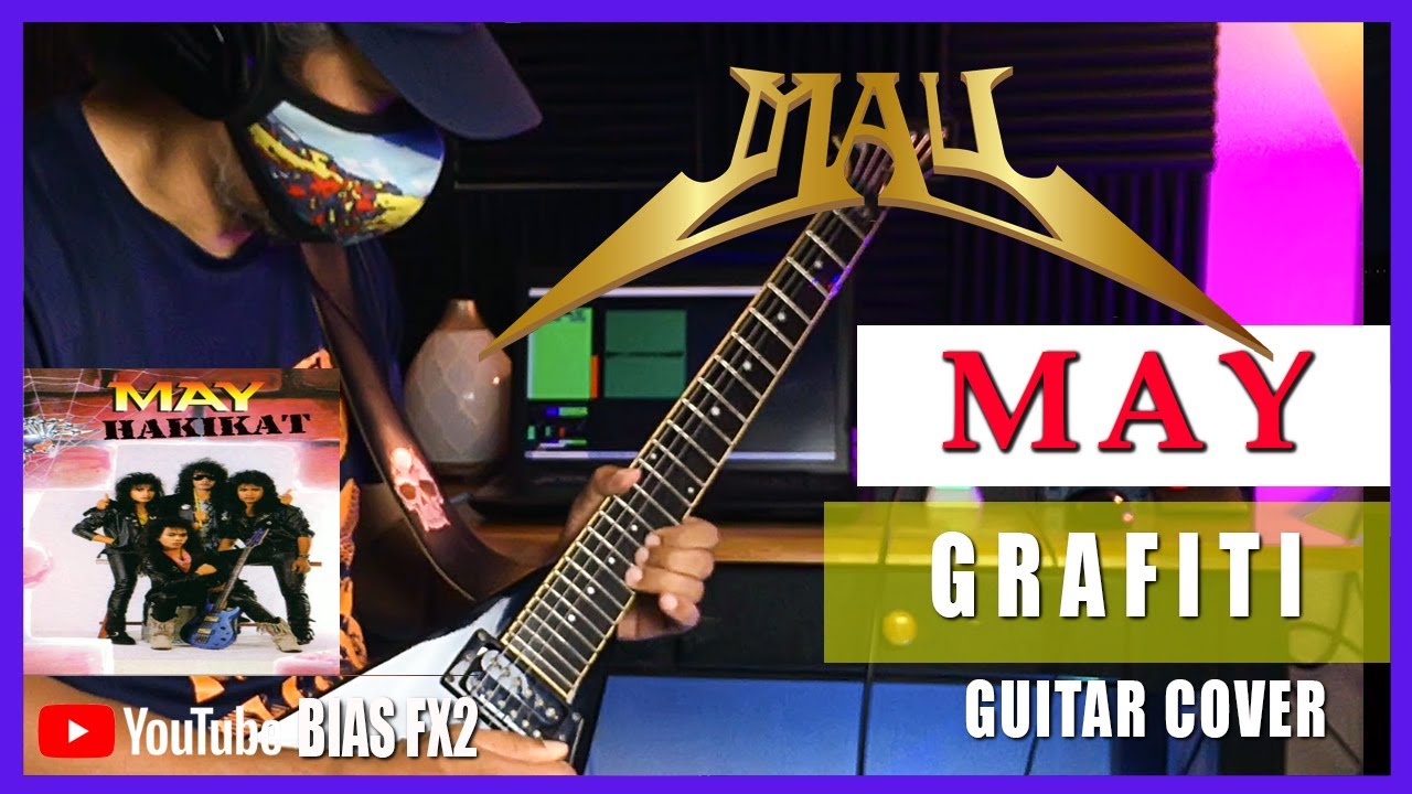 MAY 'GRAFITI' Full Guitar Cover Video by Jazrul - MAY Hakikat Album guitar tone