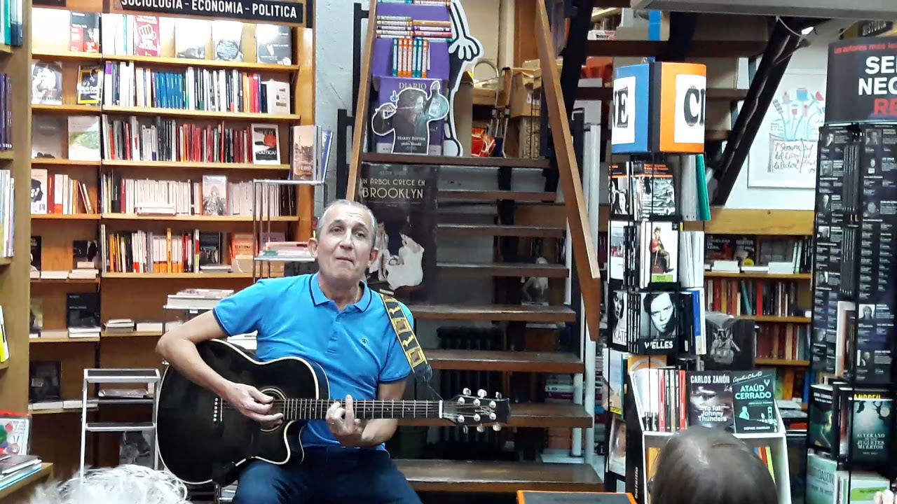 Emilio Elegante - Me debo marchar (Valladolid, Librería Sandoval, 12.06.2018)