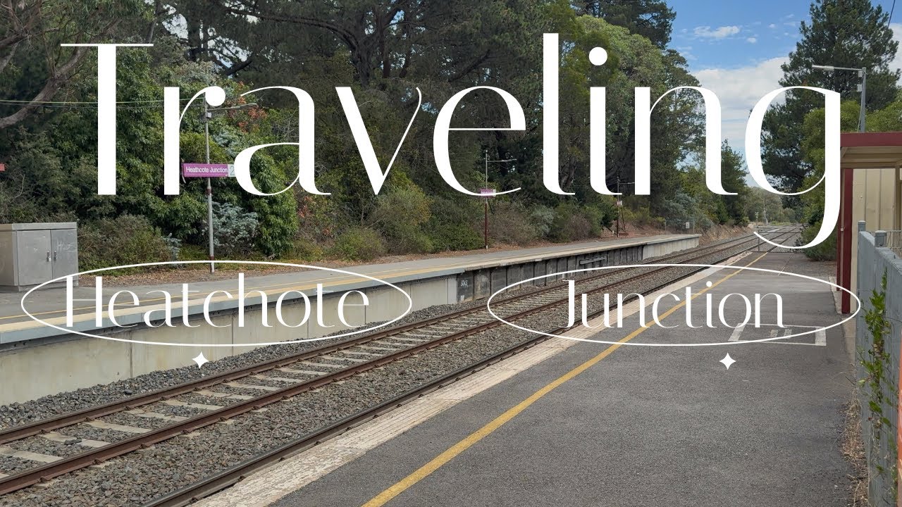 Heathcote Junction Train Station - Victoria - Australia