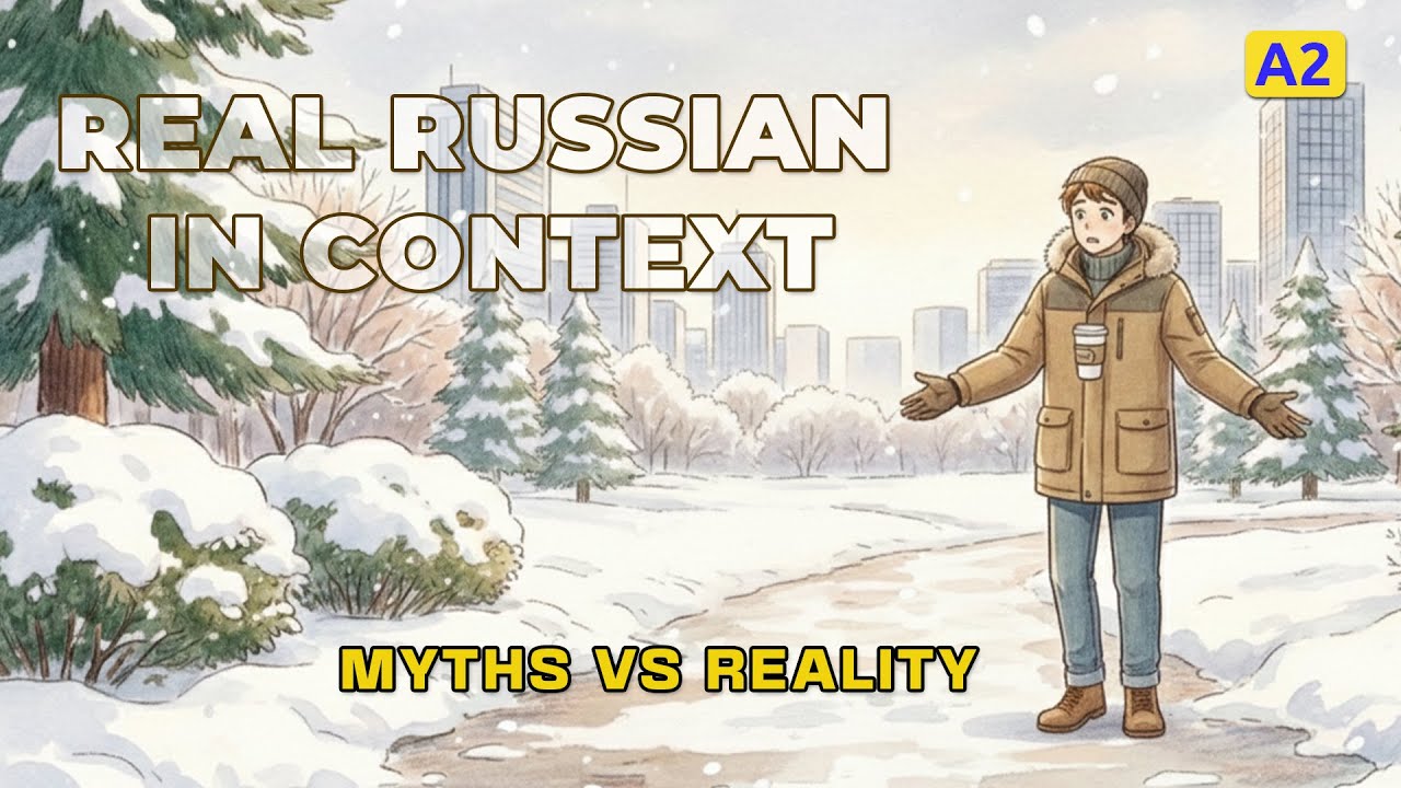 Russian Language Speaking & Pronunciation | Level A2 (Myths vs Reality)