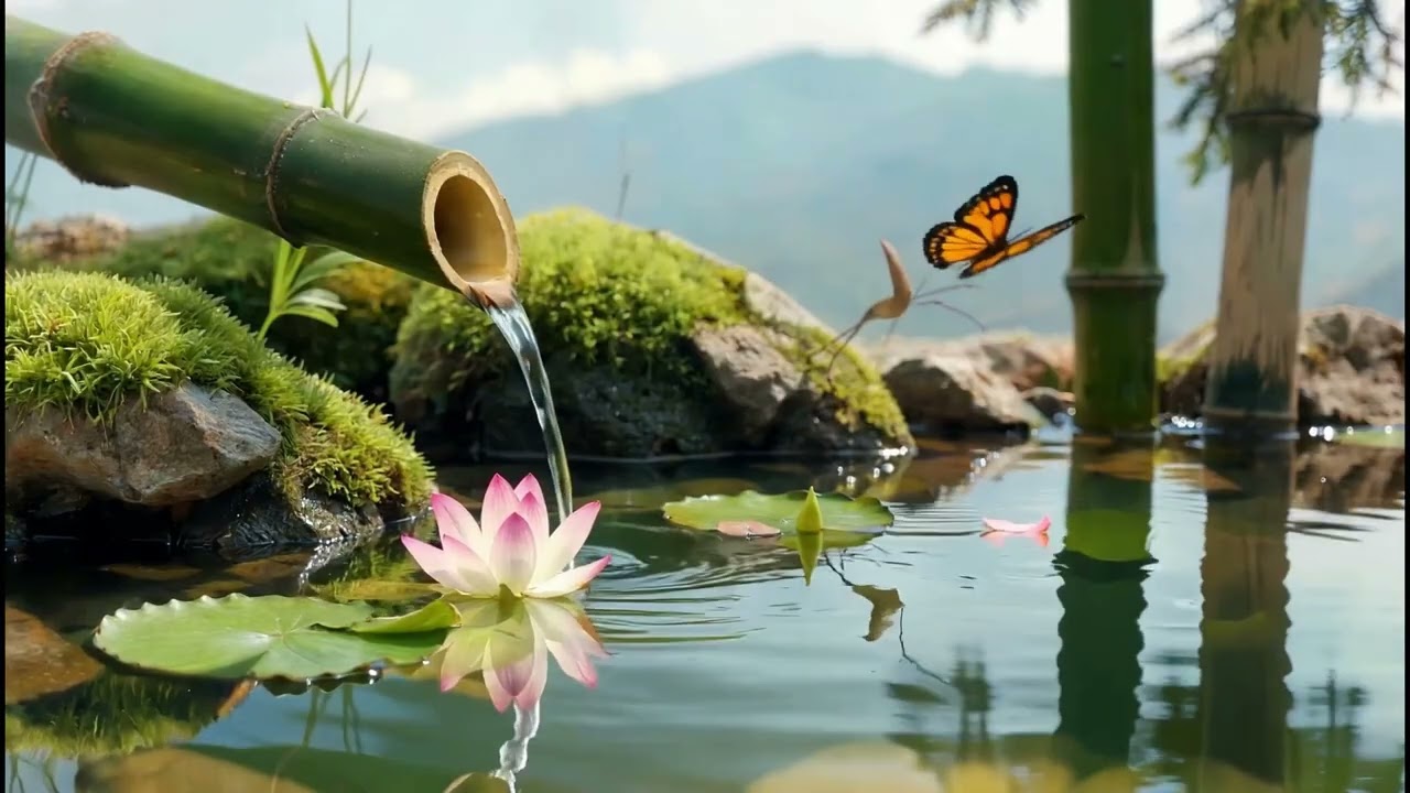 🌙 Quiet Night Bamboo & Piano Glow | Tranquil Sounds for Rest