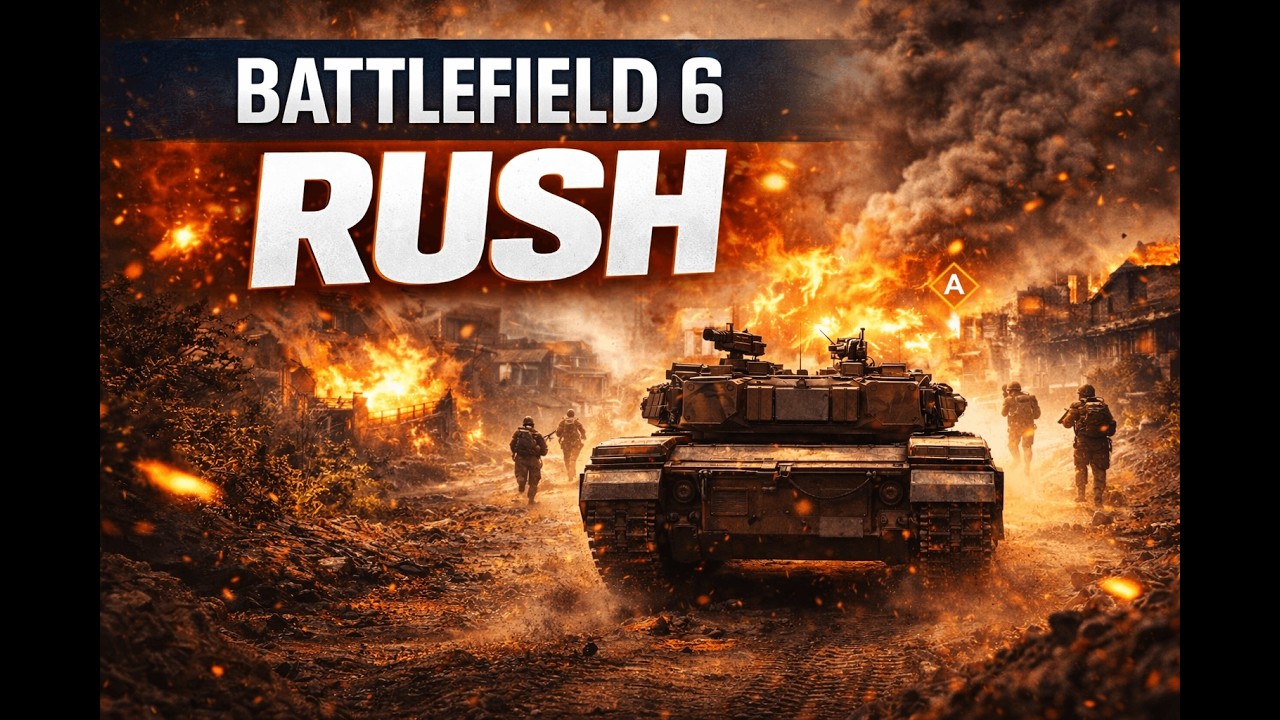 Battlefield 6 – Rush Victory (Full Match)