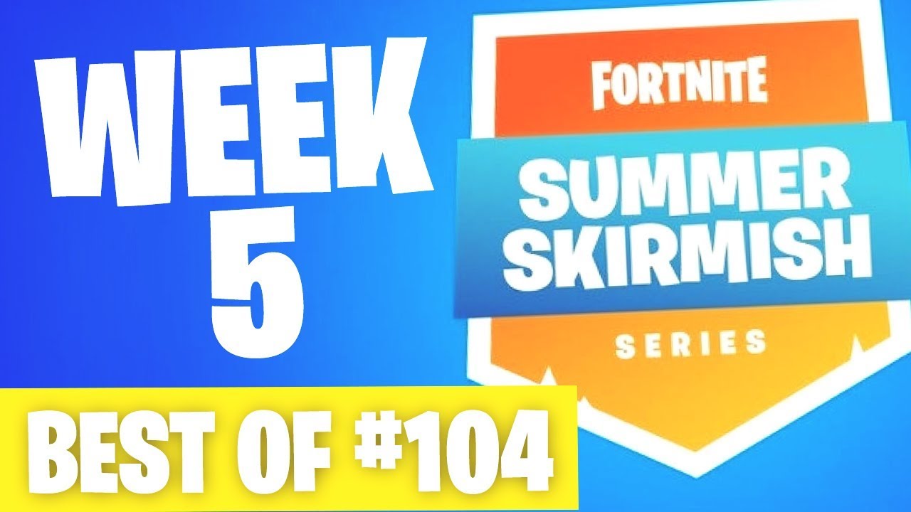 BEST OF FORTNITE FR #104 ► SUMMER SKIRMISH WEEK 5 AVEC KINSTAAR HUNTER & AIRWAKS !