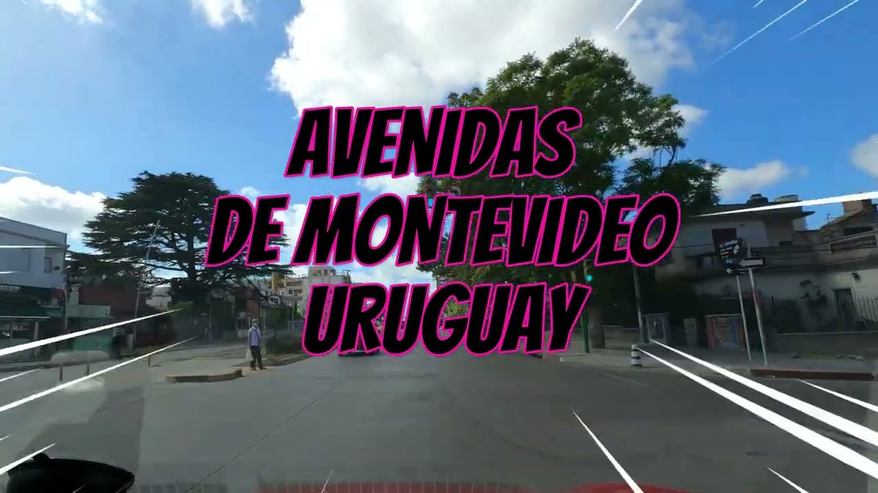 AVENIDAS DE MONTEVIDEO URUGUAY