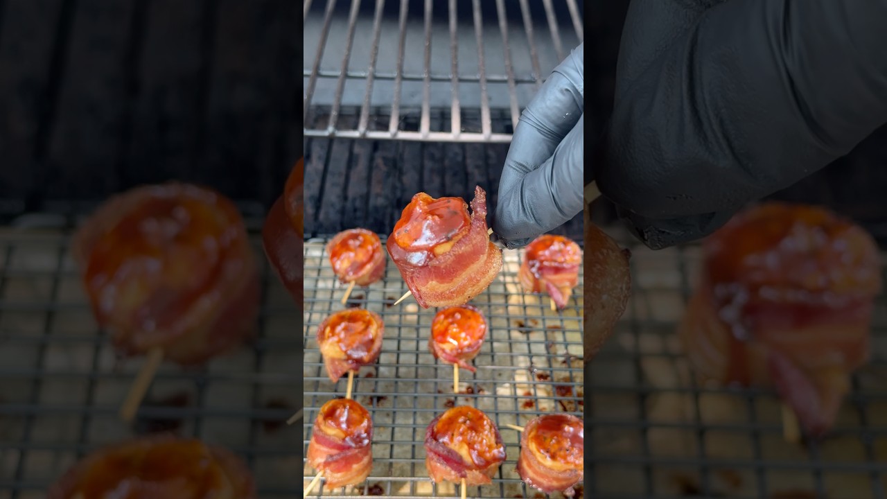 The BEST snack in BBQ! Let&rsquo;s make some Pig Shots 🔥 #bbq #recipe