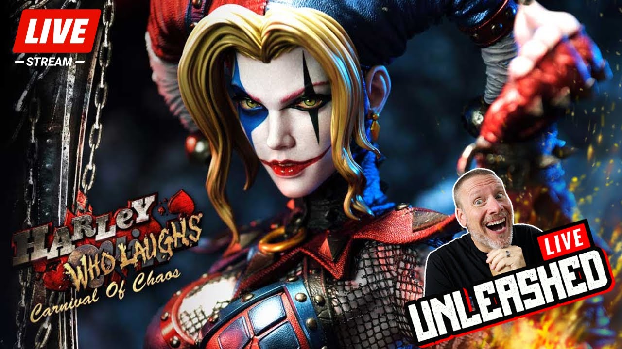 🔴 Harley Who Laughs Deluxe Statue UNLEASHED! Prime 1 Studio Live Unboxing!